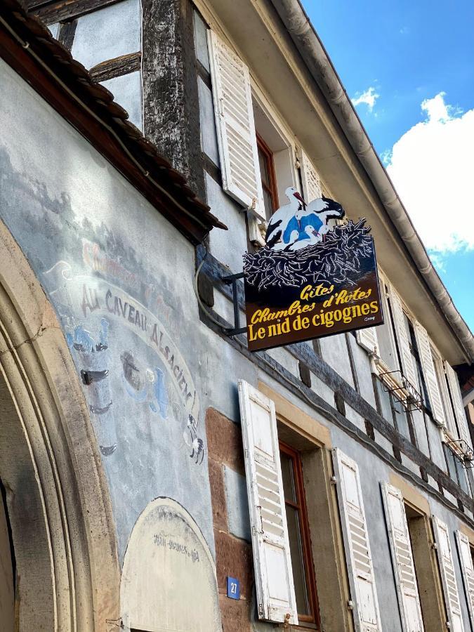 Nid De Cigognes Apartment Rosheim Bagian luar foto